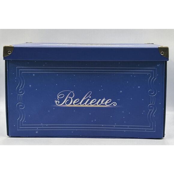 Hallmark Believe The Polar Express Train Keepsake Storage Box 2004 U84 - Picture 1 of 5